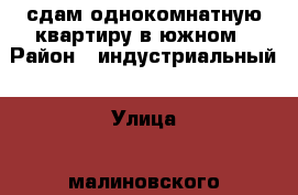 сдам однокомнатную квартиру в южном › Район ­ индустриальный › Улица ­ малиновского › Дом ­ 42 › Этажность дома ­ 9 › Цена ­ 17 000 - Хабаровский край, Хабаровск г. Недвижимость » Квартиры аренда   . Хабаровский край